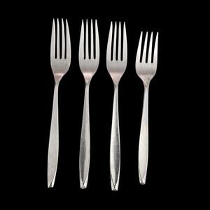 Insico Stainless Steel Forks USA 3 Dinner 1 Salad Flatware